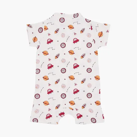 A Toddler Thing - Space Ranger - Half Sleeve Jumpsuit