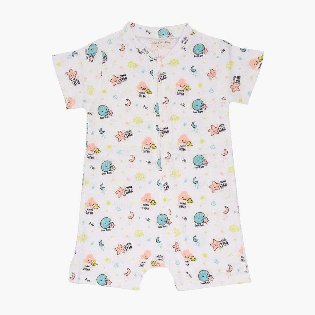 A Toddler Thing - Rockabye Baby - Half Sleeve Jumpsuit