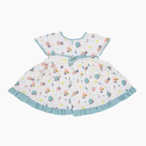 A Toddler Thing - Rockabye Baby- Muslin Frock
