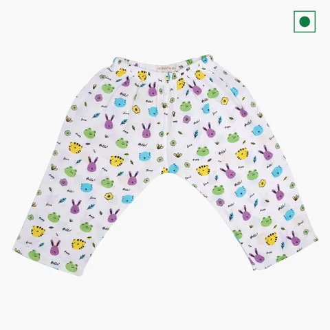 A Toddler Thing - Organic Muslin Sleepsuit Friendly Lil Ones