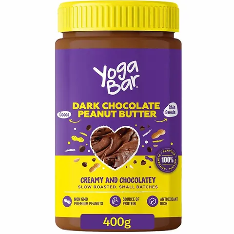 Yogabar Creamy Dark Chocolate Peanut Butter