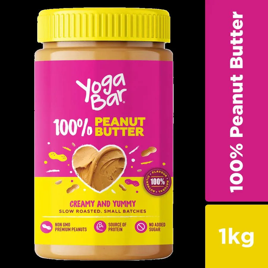 Yogabar Pure Peanut Butter 1kg