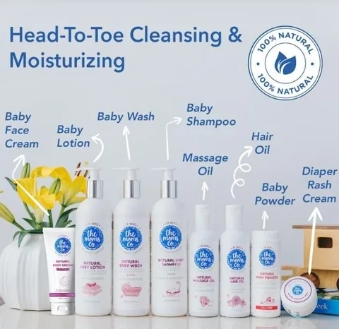 Natural Baby Hair Oil With Mono Cartons 200 ML