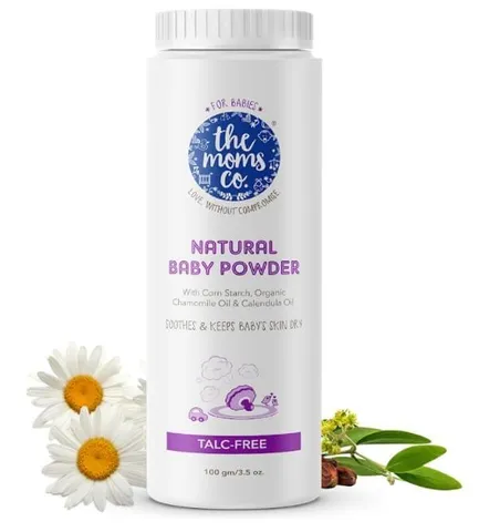 The Moms Co. Natural Baby PowderWithout Mono Cartons100 GM
