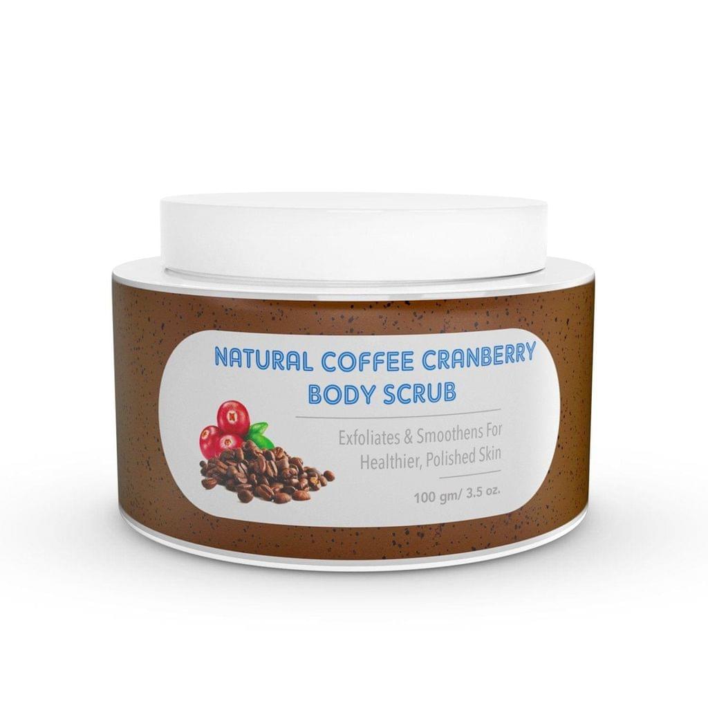 The Moms Co. Natural Cranberry Coffee Body Scrub (100 gm)