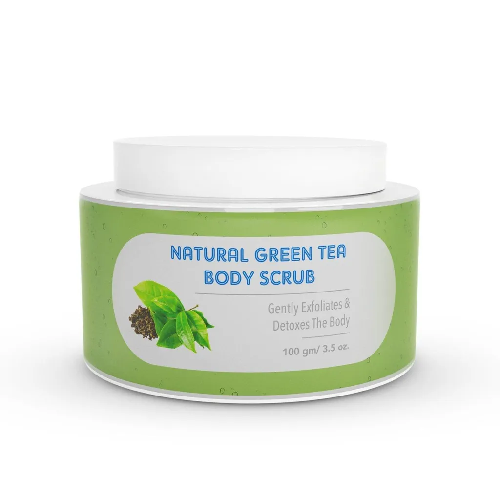 The Moms Co. Natural Green Tea Body Scrub (100 gm)