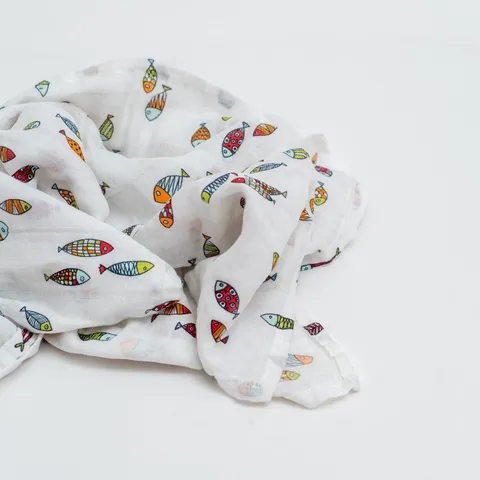 Yellow Rabbit Of-fish-ally Awesome Swaddle