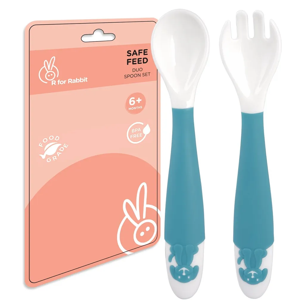 R for Rabbit Safe Feed Duo Spoon Set