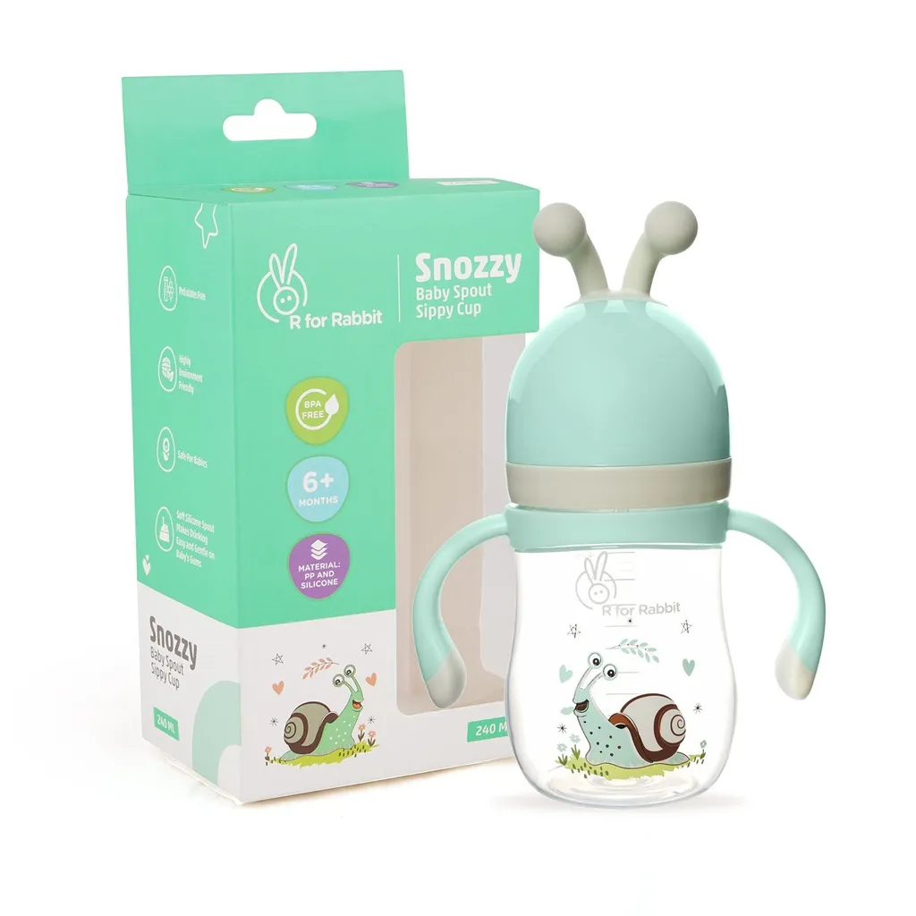 R for Rabbit Snoozy Baby Spout Sippy Cup