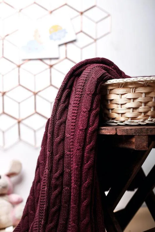Greendigo Berry Snuggly Blanket