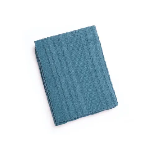 Greendigo Prussian Blue Snuggly Blanket