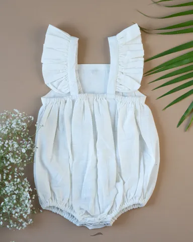 Pure Cloth Organic Cotton Baby Romper for Girls