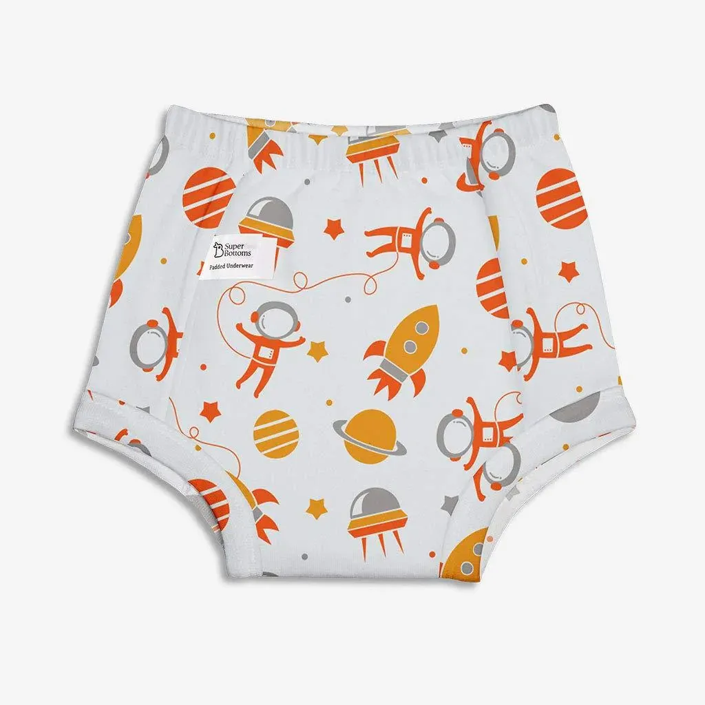 Superbottoms Padded Underwear- Potty Training Pants for Babies/ Toddlers/ Kids.