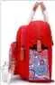 Graphic print Red Mini Diaper Backpack