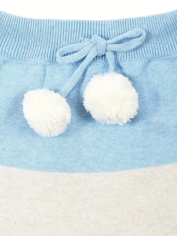 Greendeer Happy Balloon Sweater Set - Organic White