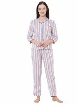 Mystere Paris Classic-Striped-Pyjamas