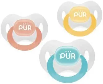 Pur Orthodontic Silicone Soothers 0-3months