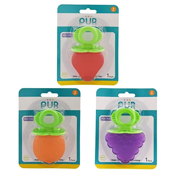 Pur Water Filled Teether - Fruit Shaped