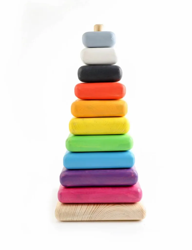 Ariro Toys Giant stacking toy-Colored