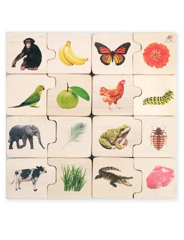 Ariro Toys Chunky Puzzle- Feed The Animals(16 Chunks)