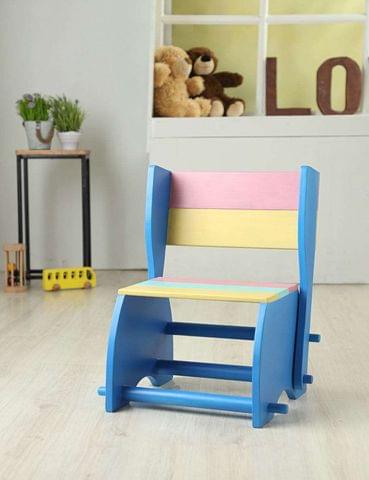 Ariro Toys Wooden Convertible Step Stool and Chair