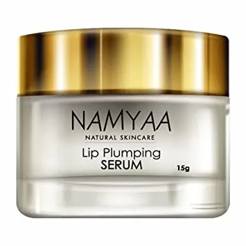 Namyaa Lip Plumping Serum- Plums, Smoothes & Swells Lips 15g For Plumper and Fuller Lips