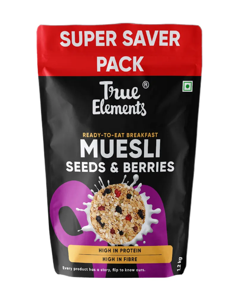 True Elements Seeds And Berries Muesli 1.2kg