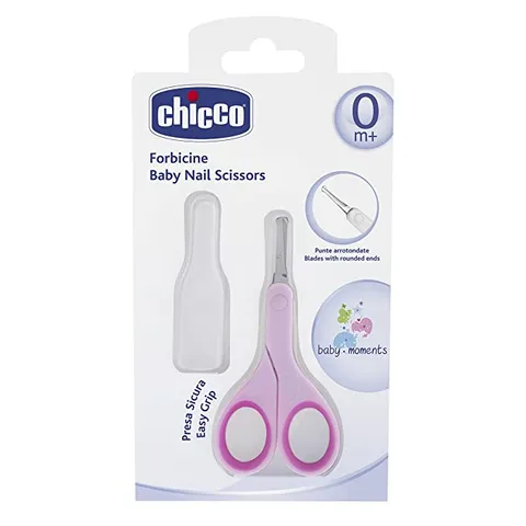 Chicco BABY NAIL SCISSORS PINK