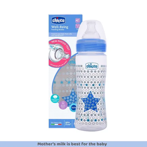 Chicco BOTTLE WB 330ML SIL PHYSIO IN