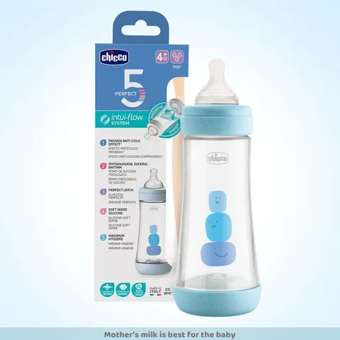 Chicco F.BOTTLE PERFECT5 PP BOY 300 FAST SIL IN