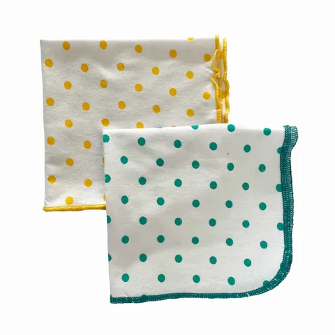 TinyLane Super Soft Napkins for Babies - Pack of 4, Multi color