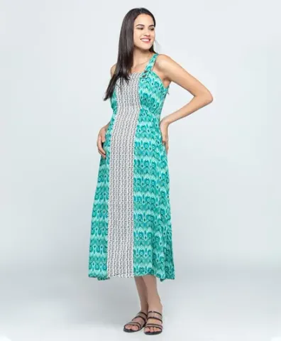 Charismomic Tropical Breeze Maternity/Nursing Slip Dress
