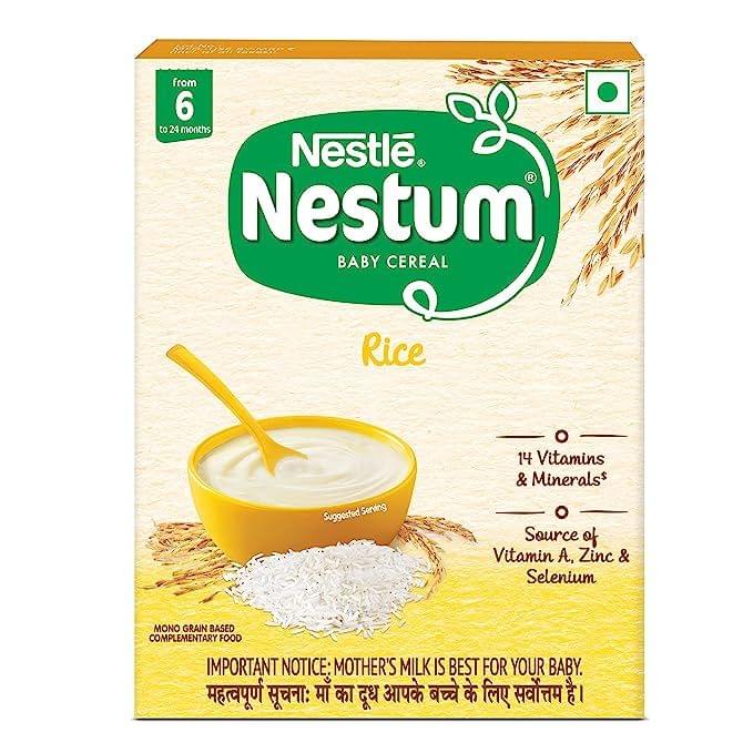 Nestle Nestum Baby Cereal From 6 to 24 Months Rice (400 gram)