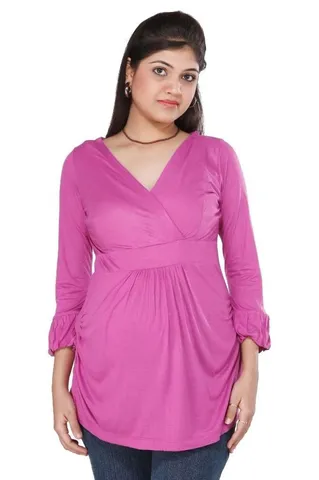 Morph Maternity Trendy Pink Evening Top For Women