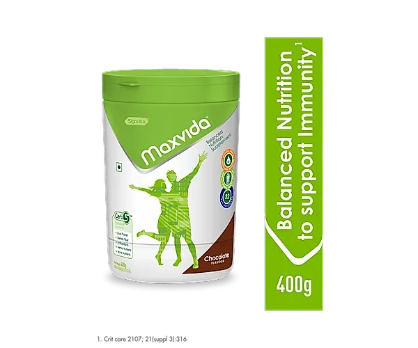 Maxvida Chocolate Flavour Powder 400 gm