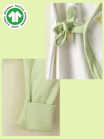 Greendigo Organic Cotton Baby Onesie Bodysuit Rompers and blanket for babies (Pack of 3)