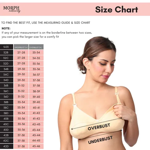 Morph maternity Pack Of 3 Leak Proof Nursing Bra-Dark Pink