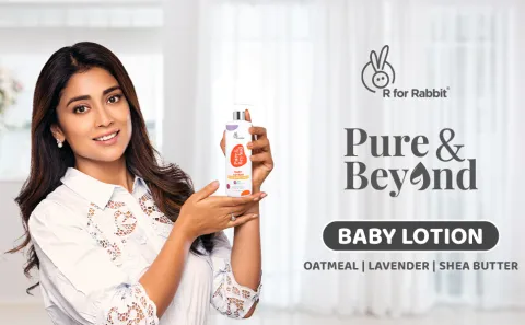 R for rabbit Pure & Beyond Baby Lotion - Oatmeal