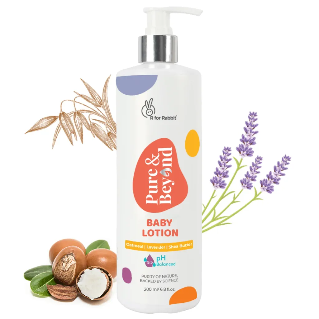 R for rabbit Pure & Beyond Baby Lotion - Oatmeal