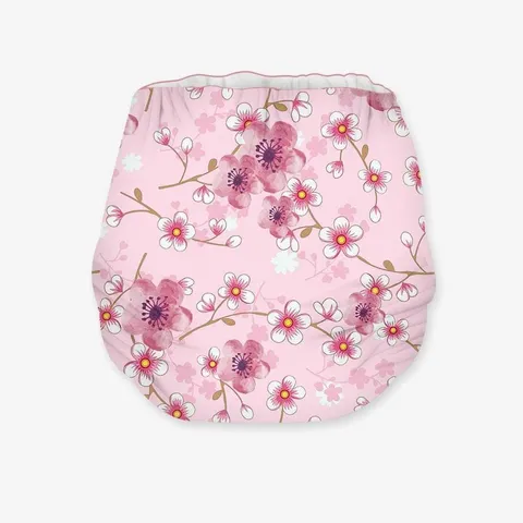 Snugkins Newborn Bliss - Reusable Cloth Diapers ,Fits 2.5kg 7kg - Sakura