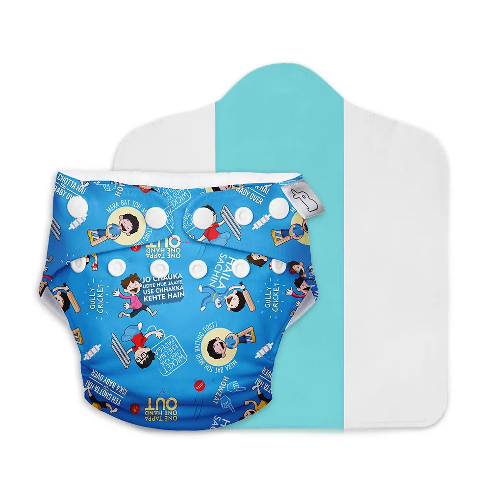 SuperBottoms Reusable and Washable Cloth Diapers for babies - Cloth Diaper Freesize UNO- New Version