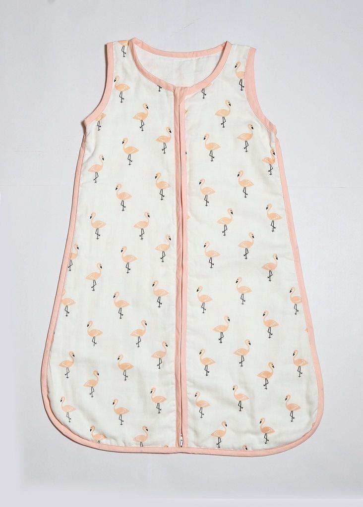 Aariro Sleep bag - Tropical Flamingo