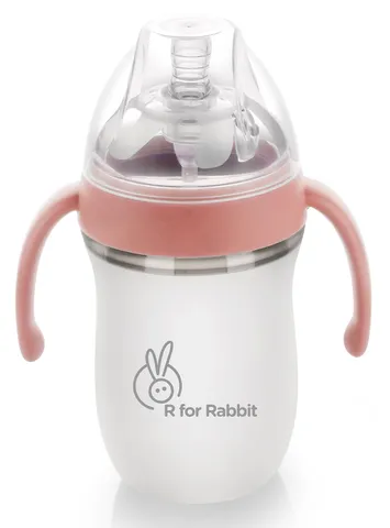 R for Rabbit First Feed Silicon Bottle 260 ml