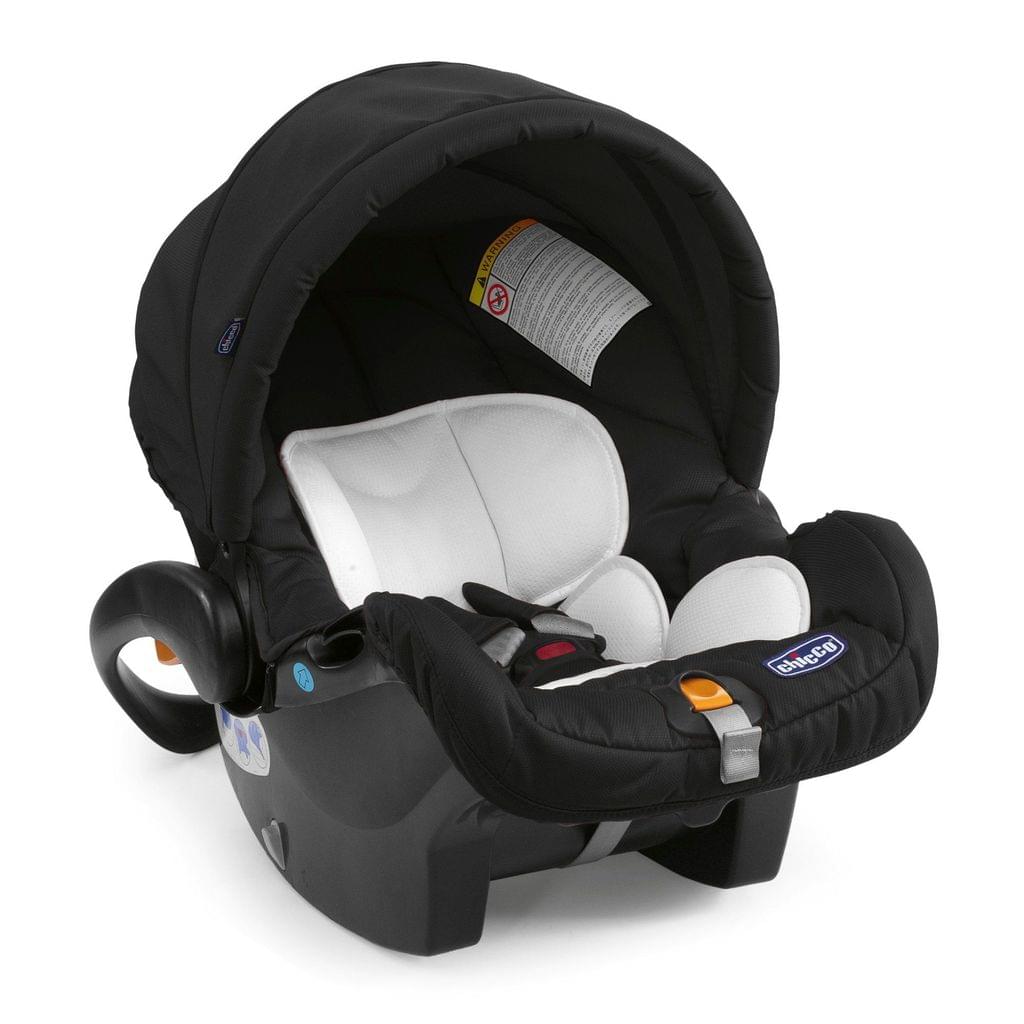 Chicco Keyfit 2011 Car Seat with Impact Protection System, ECE R44/04 Safety Certified, For babies 0m+ (Night, Black)
