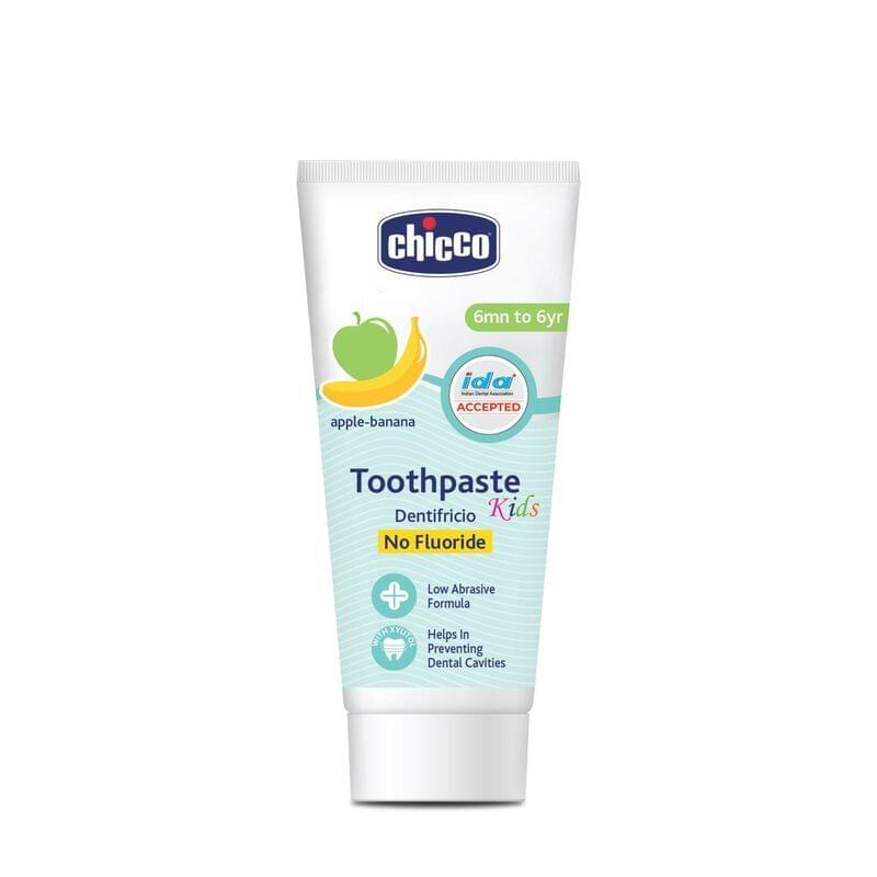 Chicco Flouride Free Apple-Banana Toothpaste for 6mn+