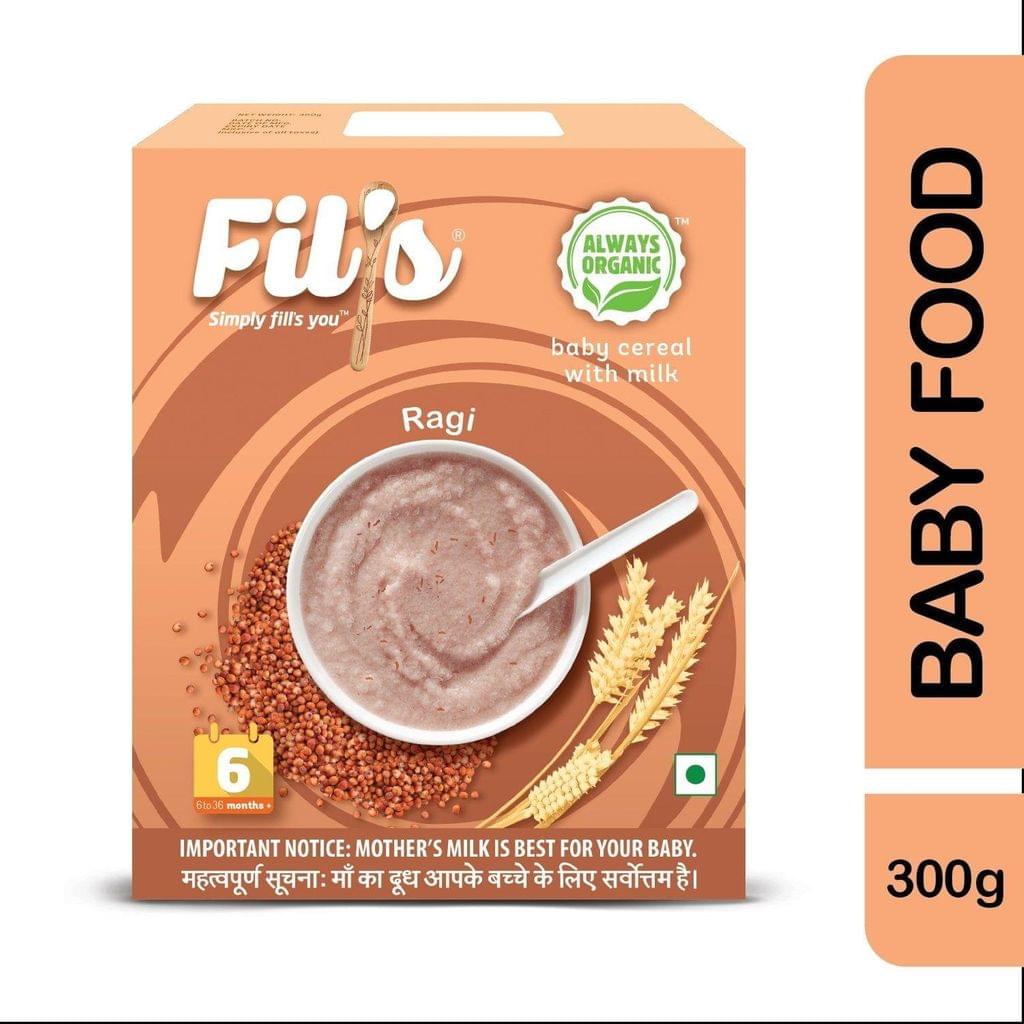Fil's Organic Baby Cereal With Ragi