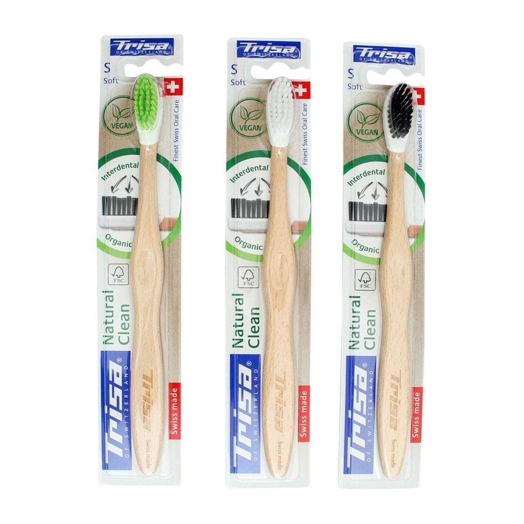 Trisa Natural Clean Soft Toothbrush (Assorted Color)
