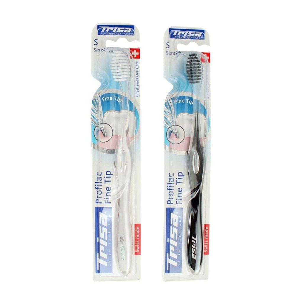 Trisa Profilac Fine Tip Sensitive Toothbrush (Assorted Color)