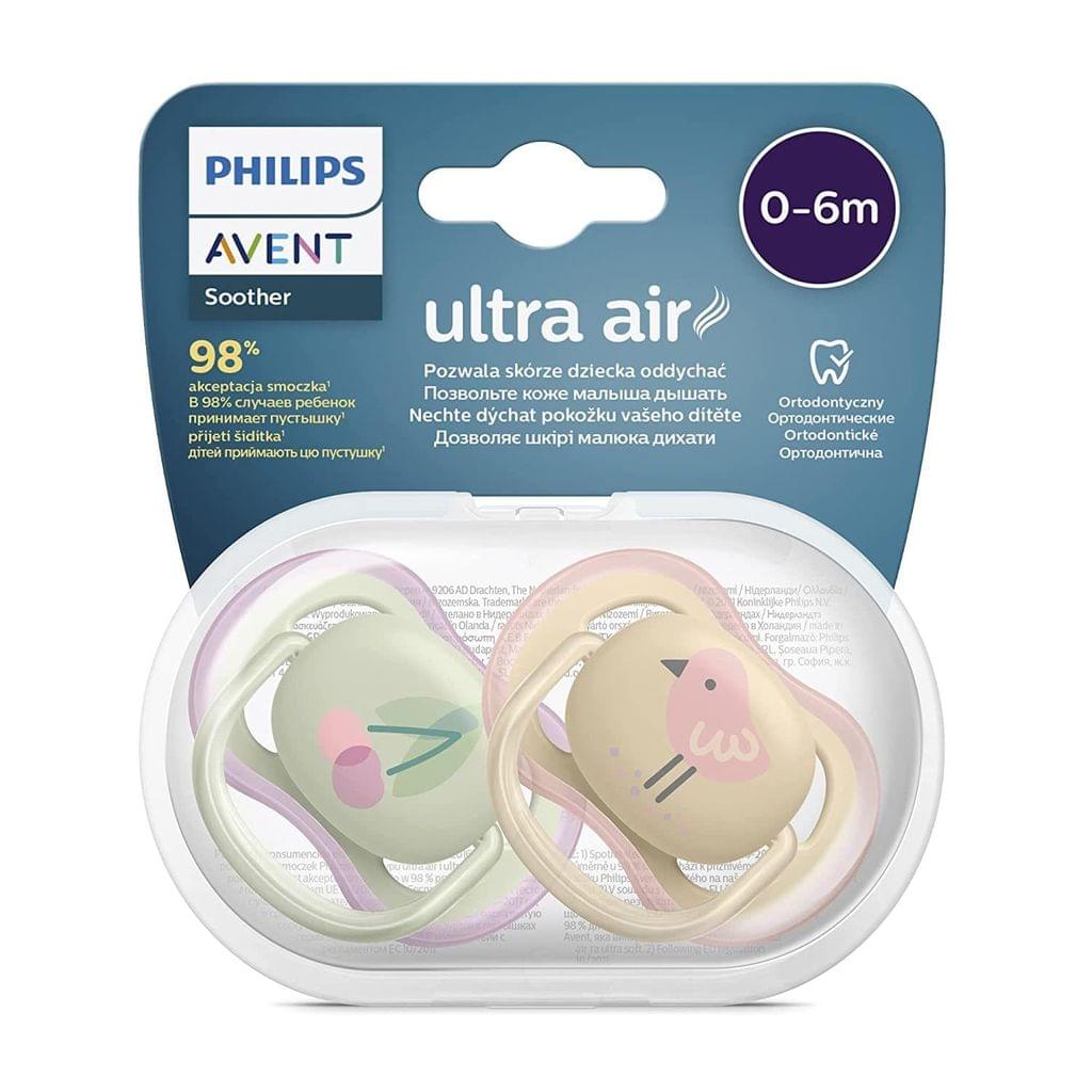 Philips Avent Pacifier Pack of 2 , 0-6 Months SCF085/13