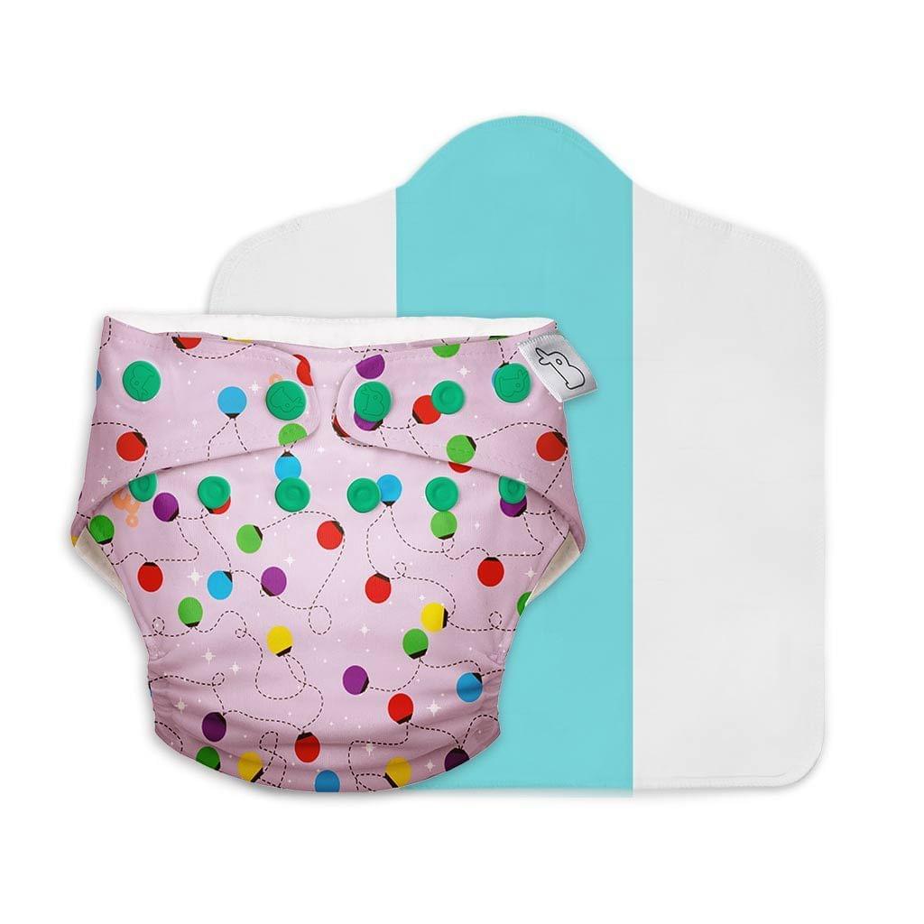 SuperBottoms Reusable and Washable Cloth Diapers for babies - Cloth Diaper Freesize UNO- New Version